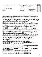 Ôn tập vectơ - Năm học 2016 - 2017 môn Toán
